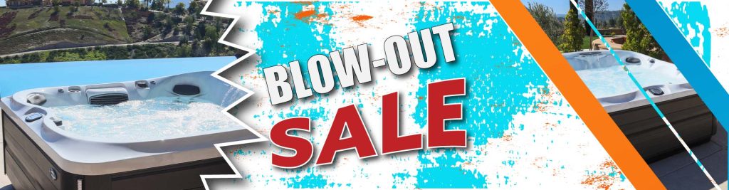 Jacuzzi Blow Out Sale Banner